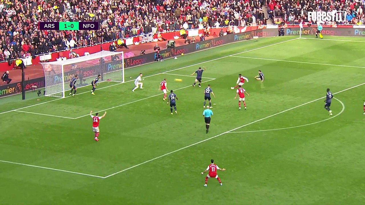 EXTENDED HIGHLIGHTS _ ARSENAL 5-0 NOTTINGHAM FOREST _ PREMIER LEAGUE