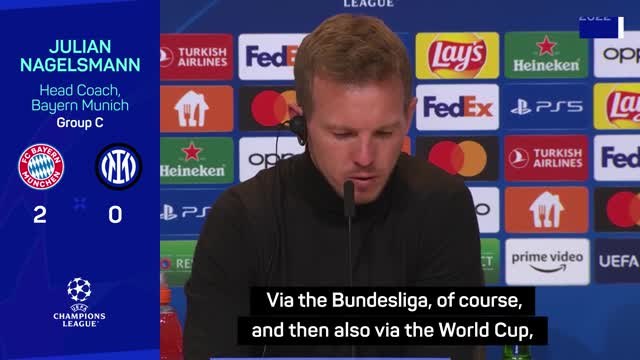 Nagelsmann hopes Bayern can take momentum into Bundesliga