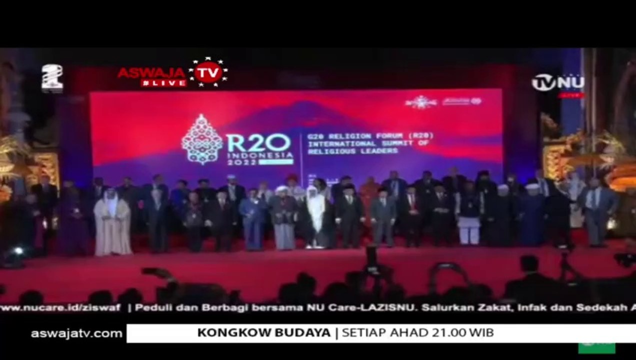 Pembukaan R20 Indonesia 2022