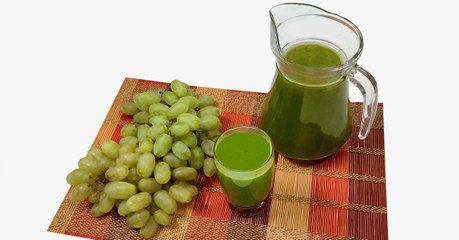 طريقة عمل عصير عنب الأخضر