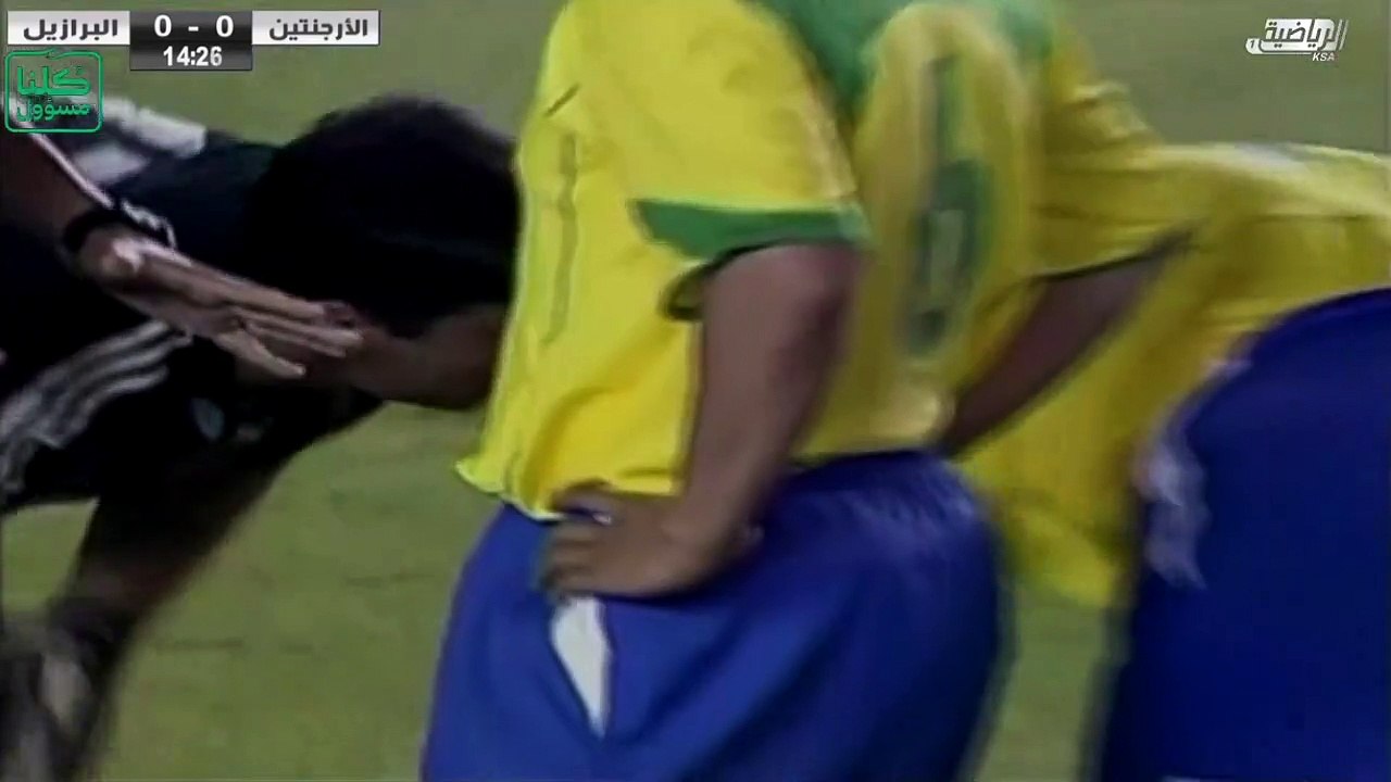 مباراة منتخب البرازيل 3 - 1 منتخب الارجنتين في...