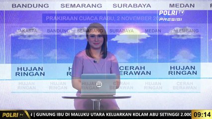 Prakiraan Cuaca 2 November 2022