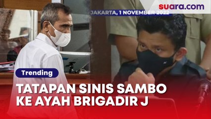 Télécharger la video: Mengerikan! Tatapan Sinis Ferdy Sambo saat Ayah Yosua Sebut Namanya