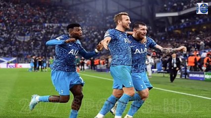 Harry Kane Celebrates Tottenham's Champions League Win in Marseille with Dressing Room Dance