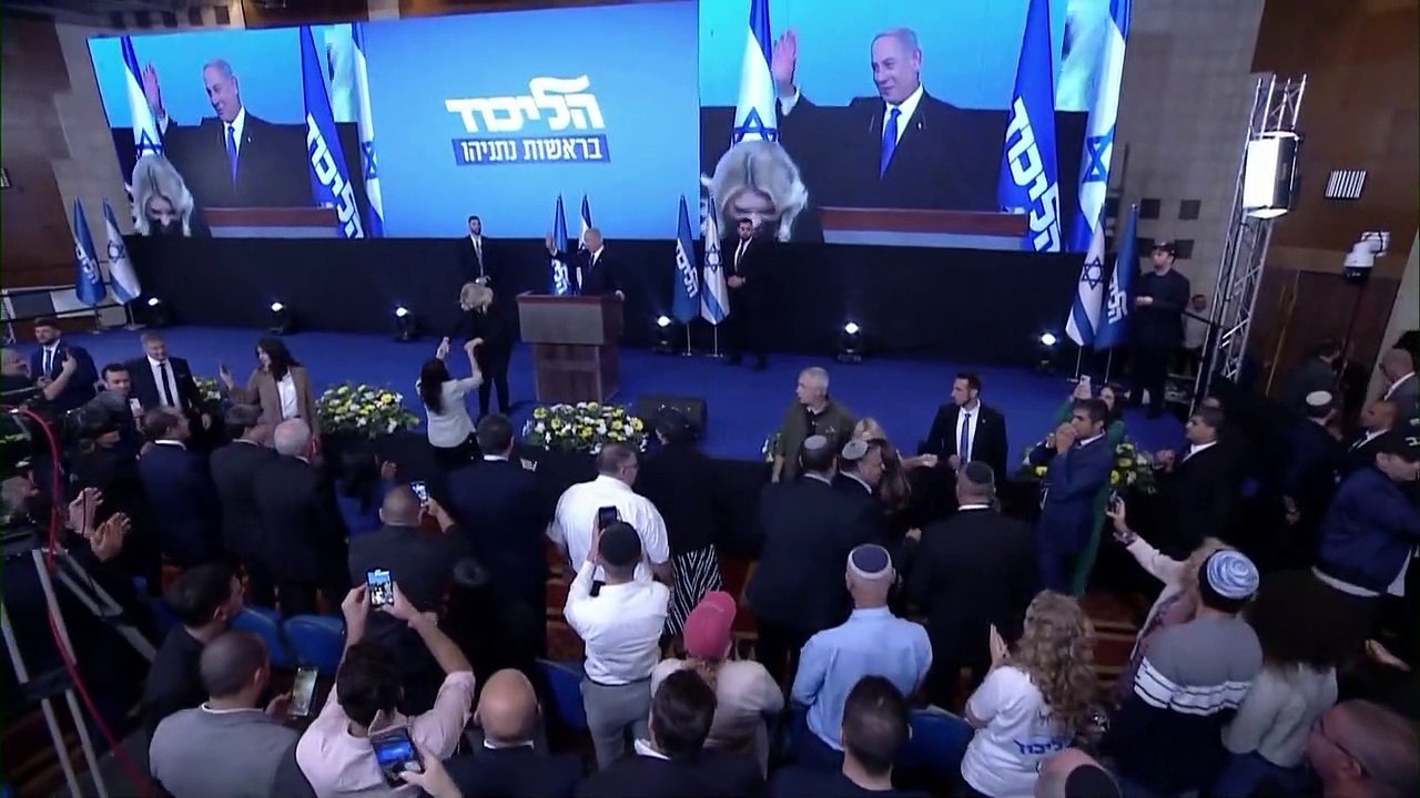 Nach Auszählung von 85 Prozent der Stimmen: Klarer Sieg für Netanjahu