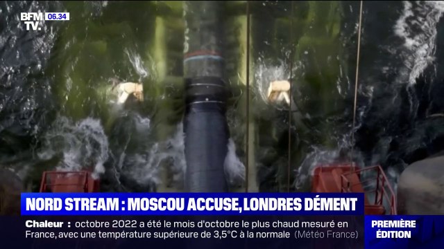 La Russie accuse le Royaume-Uni d'avoir saboté le gazoduc Nord Stream, Londres dément
