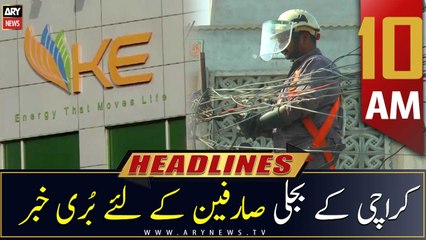 ARY News Headlines | 10 AM | 2nd November 2022