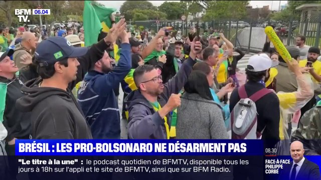 Présidentielle au Brésil: les pro-Bolsonaro continuent de manifester contre la victoire de Lula