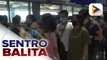 Mga biyahero, dagsa sa PITX matapos ang long weekend