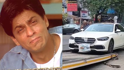 Shahrukh Khan Birthday पर Mercedes Car का हुआ ऐसा हाल Watch Video | Boldsky *Entertainment