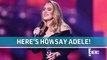 Adele Sets the Record Straight on How to Say Her Name _ E! News