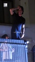 SRK With Son Abram On 57th Birthday! ❤️