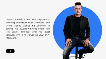 In The Donna Drake Show, Enzo Zelocchi Is Profiled As An Actor And Producer