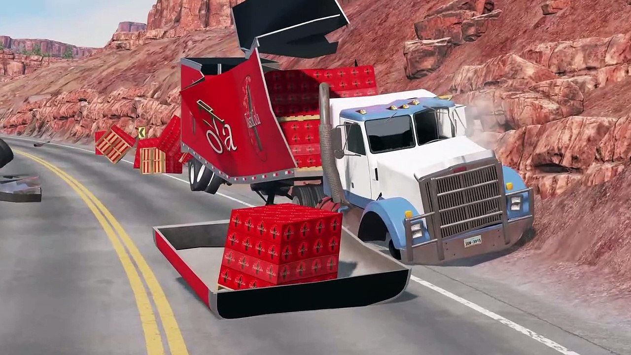 Cars vs Anti-Tank Mines – BeamNG.Drive