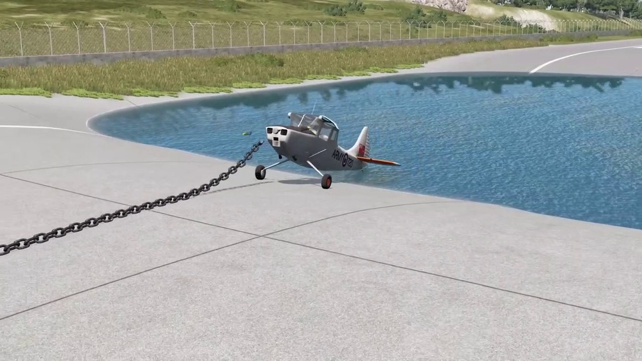 Planes vs Deep Water – BeamNG.Drive