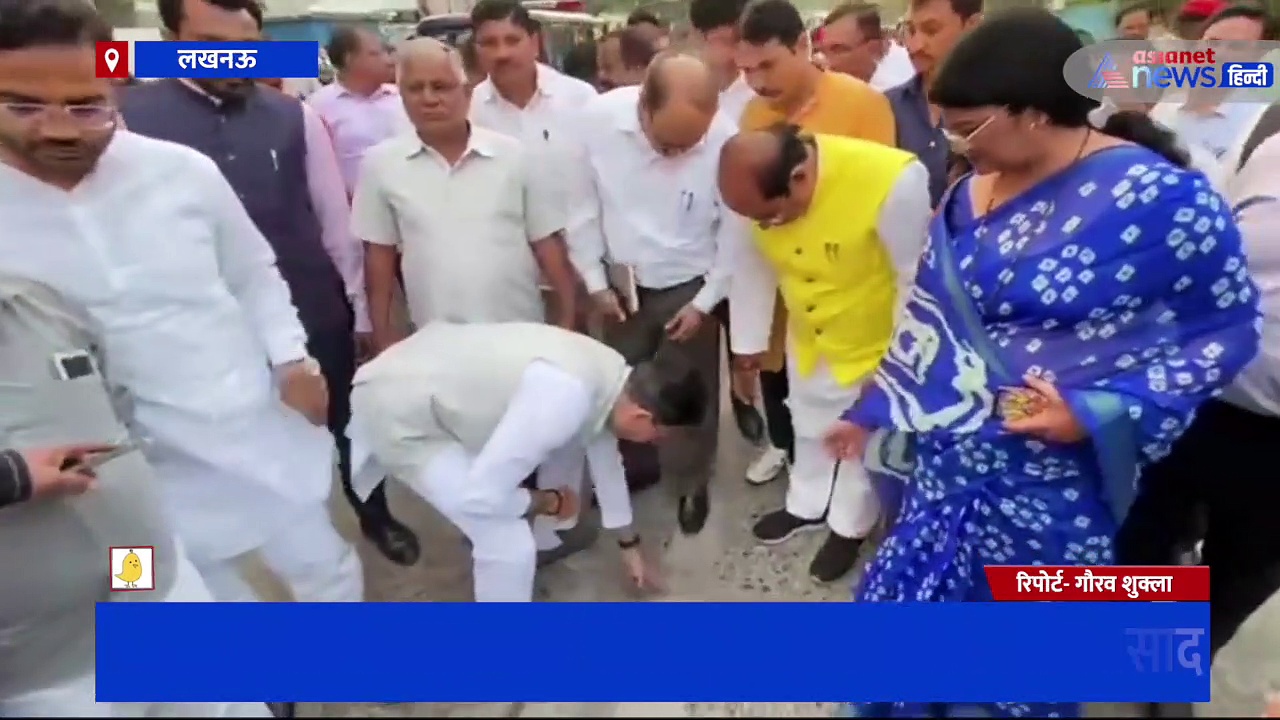 CM योगी के अल्टीमेटम के बाद एक्शन में PWD मंत्री जितिन प्रसाद, सड़क खुरचकर निकाली मिट्टी, कहीं सामने करवाई नाप