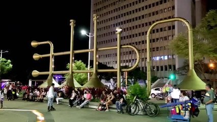 Kolombiya'da 4000 patenci, Cadılar Bayramı etkinliğinde bir araya geldi