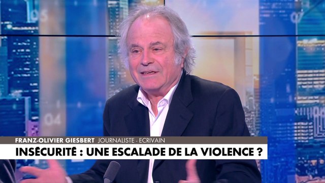 Franz-Olivier Giesbert : «La justice et la police ne sont pas reconnues par une partie de la population»