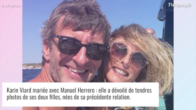 Karin Viard mariée : belles photos de ses grandes filles Simone et Marguerite, aussi pétillantes que leur mère