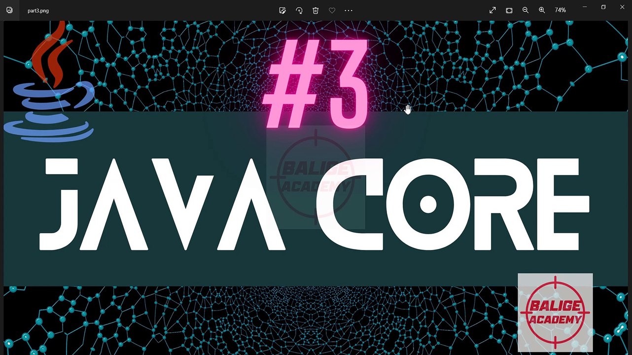 #3 JAVA CORE (VARIABEL ): Belajar Dari Nol Java Sampai Master