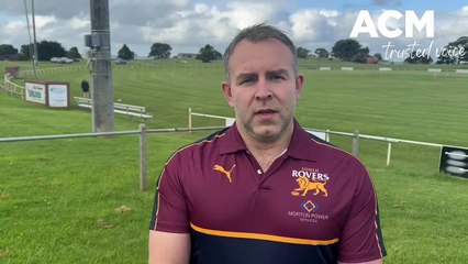 New South Rovers coach Tim Condon