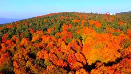 Kazdağları'nın eşsiz sonbahar güzellikleri mest etti