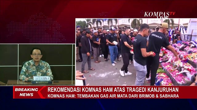 Komnas HAM Ungkap Awal Mula Tragedi Maut di Pintu 13 Stadion Kanjuruhan