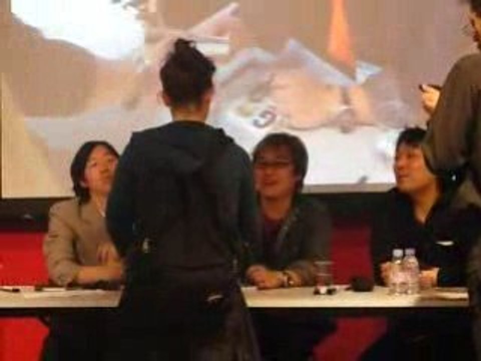 Fujisawa en dédicaces au Salon du Livre 2008