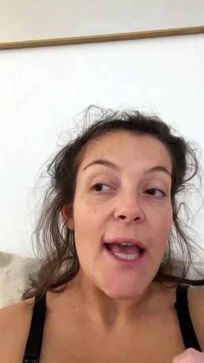 Camille Lellouche négocie avec sa petite Alma sur Instagram @ Instagram / Camille Lellouche