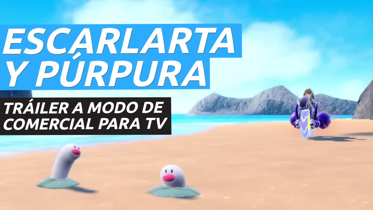 Pokémon Escarlata y Púrpura - Comercial para TV