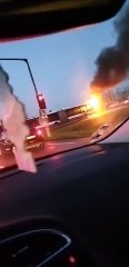 Un bus STAR prend feu à Saint-Jacques-de-la-Lande près de Rennes