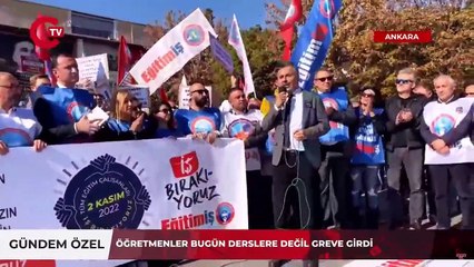 #CANLI | Öğretmenler mesleki ayrımcılığa karşı grevde