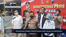 Terungkap Pabrik Percetakan Uang Palsu di Sukoharjo