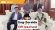 Sng-Zuraida tiff resolved after meeting at RoS, says PBM