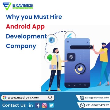 Best Android app development company | Android mobile app development company | Exavibes