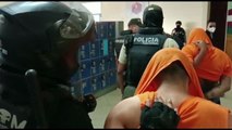 El traslado de presos en Ecuador genera violentas protestas