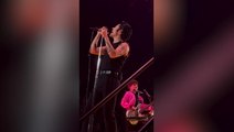 Harry Styles performs Grease hit dressed as Danny Zuko for Halloween concert