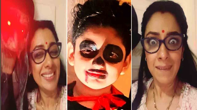 Rupali Ganguly ने बेटे Rudransh की Helloween Party में किया बहुत Enjoy, Look देख Fans को भी लगा डर