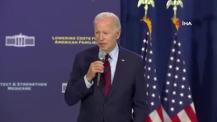 Biden'dan yeni gafÖnce Irak ile Ukrayna'yı, sonra oğlunun öldüğü yeri karıştırdı