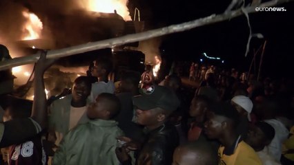 RDC, in fiamme camion della missione ONU