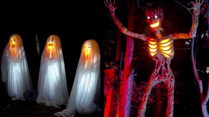'Creepin’ it real' - Feeling the Halloween hype by touring Michigan's illuminated forest