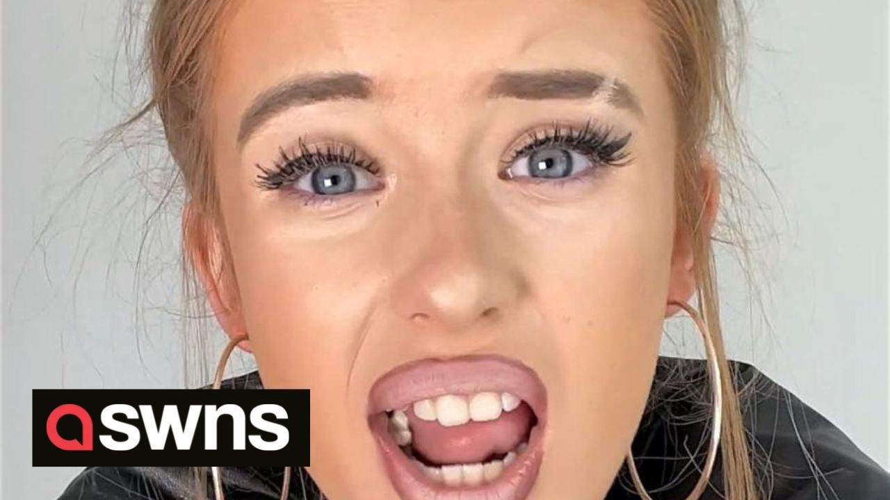 Schoolgirl has taken social media by storm after posting a parody of how British women do their make-up - which has been viewed nine MILLION times