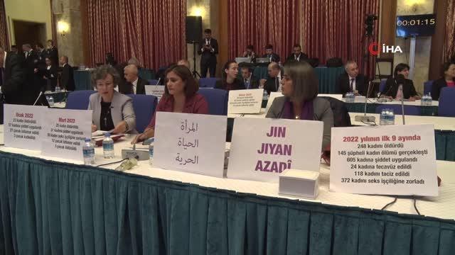 Aile ve Sosyal Hizmetler Bakanı Derya Yanık TBMM Plan ve Bütçe Komisyonunda sunum yaptı