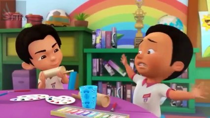 Ipin & Upin Bermain Sepeda