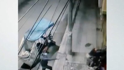 En video: Así es cómo delincuentes están utilizando bicitaxis para robar a los ciudadanos
