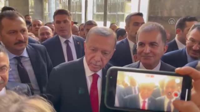 Cumhurbaşkanı Erdoğan: (Tahıl koridorunun yeniden açılması) Onu önce Biden'a anlatacağım ondan sonra size