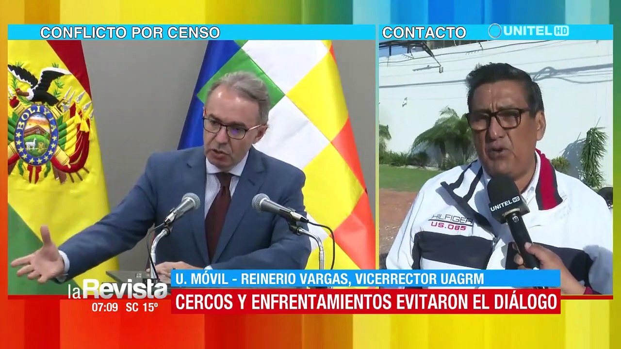 Censo: “El diálogo no puede ser en estas condiciones, tienen que retirarse los del cerco”, dice la Uagrm