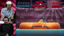 ULTIMATE WARRIOR CHALLENGE!  Duddy vs. Uncle Crusher! Turbo Dismount, Sumotori, Street Fighter   Mo'
