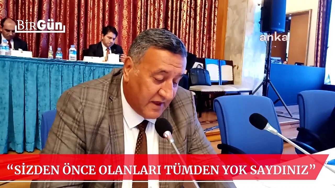 Bütçe Komisyonu’nda Ömer Fethi Gürer’den Bakan Kasapoğlu’na: “Sizden önce olanları tümden yok saydınız”