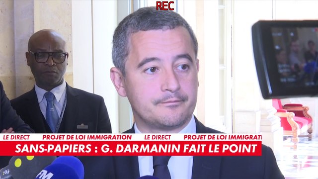 Gérald Darmanin : «Il ne s'agit pas d'une régularisation massive»